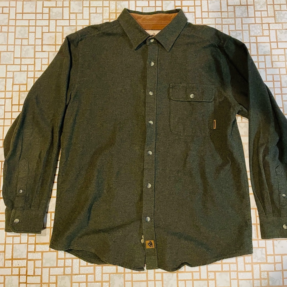 Mens Legendary Whitetail Flannel Size L Perfect Condition